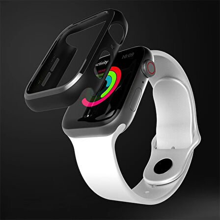 Ally Apple Uyumlu Watch 4 44mm PC Bumper Koruyucu Kılıf-(5775)