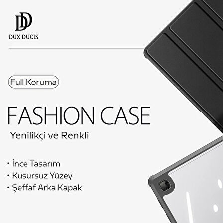 Dux Ducis SM Galaxy Tab A7 Lite T220-T225 Kılıf Mıknatıslı Toby Series-(5775)