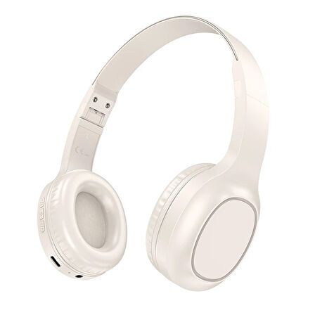 HOCO W46 Hi-Fi Yüksek Ses Bluetooth 5.3 Kablosuz Kulaküstü Kulaklık-(5775)