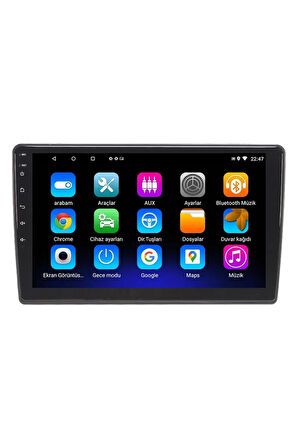 Araç Multimedya Seat Toledo S 2010 - 2015 / 2 GB RAM 32 GB HDD / 9 Inch Ekr. Carplay And. 12 Double