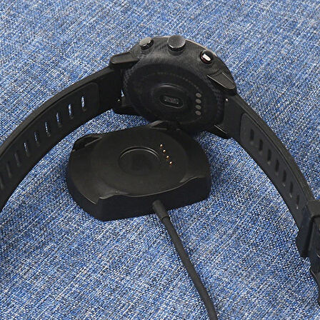 Xiaomi Uyumlu Huami Amazfit 22S Stratos A1609 Akıllı Saat İçin Şarj Kablosu-(5775)