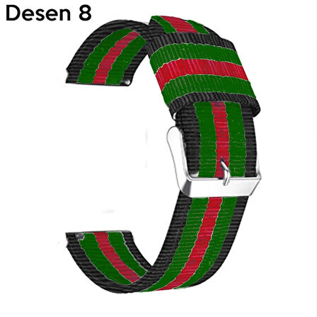 22MM Gear S3 Watch 4 -GT2 GT2E 46MM Kayış Kordon Nylon Watch 3 45MM-(5775)