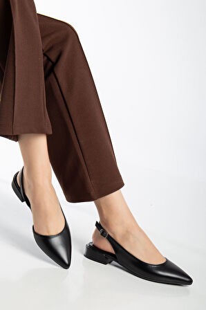 Alisa Karnı Yarık Kadın Babet Siyah Cilt