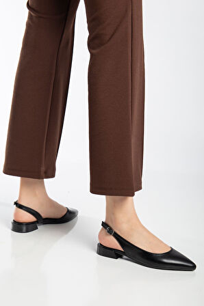 Alisa Karnı Yarık Kadın Babet Siyah Cilt