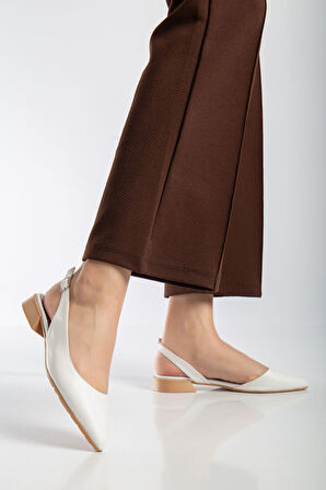 Alisa Karnı Yarık Kadın Babet Beyaz Cilt