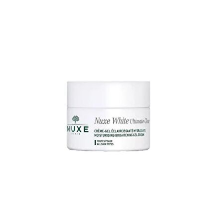 Nuxe White Ultimate Glow Tüm Cilt Tipleri İçin Su Bazlı Yağsız Aydınlatıcı Yüz Bakım Kremi 50 ml