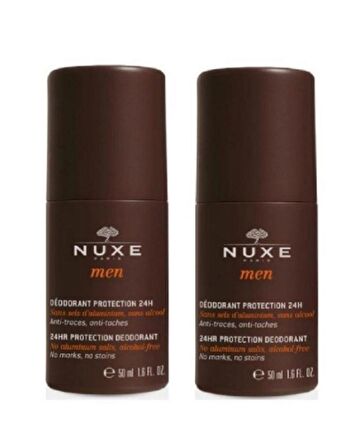 Nuxe Men Deodorant 50 Ml 2 Adet