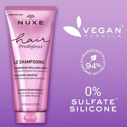 Nuxe Hair Prodigieux High Shine Şampuan 200 ml