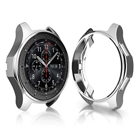 ALLY SM Galaxy Watch 3 45MM Bumper Koruyucu Silikon Kılıf-(5775)