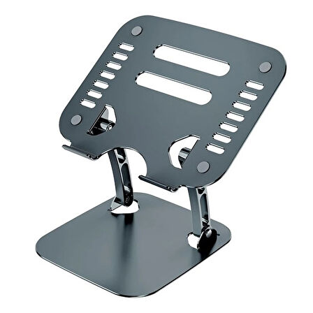Ally T602 Ayarlanabilir Katlanır Isı Havalandırmalı Alüminyum Laptop Standı-(5