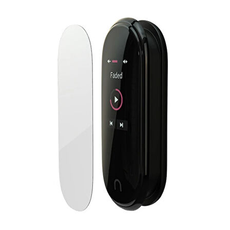 Mijobs Mi Band 5-4 Darbe Emici Ekran Koruyucu 2 Adet Set-(5775)