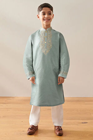Pamuklu Adaçayı Kurta Pantolon Alt ÜSt Takım