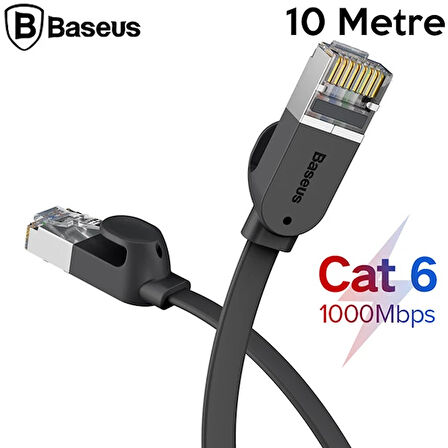 Baseus high Speed Six types of RJ45 Gigabit Ethernet kablosu (round cable)10metre-(5