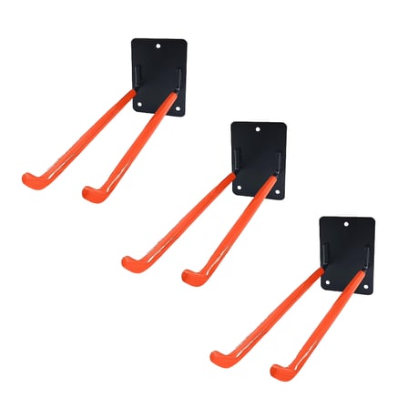 Microcase Çok Amaçlı PVC Kaplamalı Kaymaz Metal Askılık Ağır Yük Askısı Depo Garaj Bahçe - AL5915 3 ADET