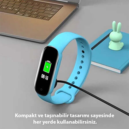 Xiaomi Uyumlu Mi Band 7- 6 Mİ Band 5 USB Şarj Kablosu 50CM-(5775)