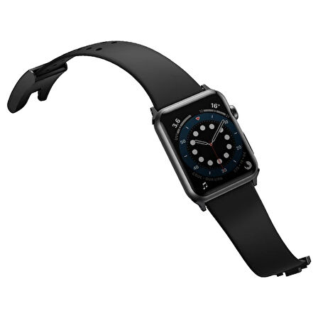Baseus Slip-Thru Apple Watch Ultra 49mm 7-8 45mm 6-5-4 44mm Silikon Kordon Kayış 3