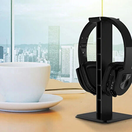 ALLY Z1 Universal Akrilik Pratik Kulaklık Tutucu Stand-(5775)