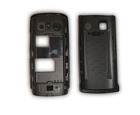 Nokia N500 Kasa Kapak Nokia N500 Siyah Renk Orta Kasa Ön Kapak Arka Kapak Tuş Takımı