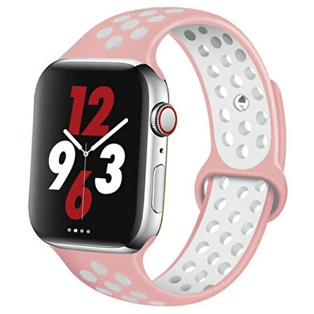 Ally Apple Watch 7-8 41mm 6-5-4 40mm Nike Kordon Kayış 3-2-1 38mm-(5775)