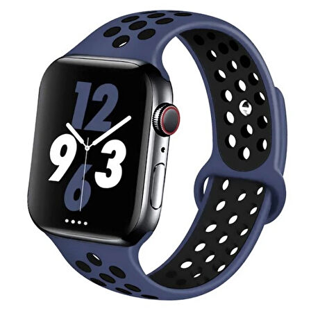 Ally Apple Watch 7-8 41mm 6-5-4 40mm Nike Kordon Kayış 3-2-1 38mm-(5775)
