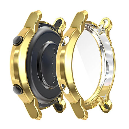 Ally Huawei Watch GT2 42mm 360 Koruma Ultra İnce Silikon Kılıf-(5775)