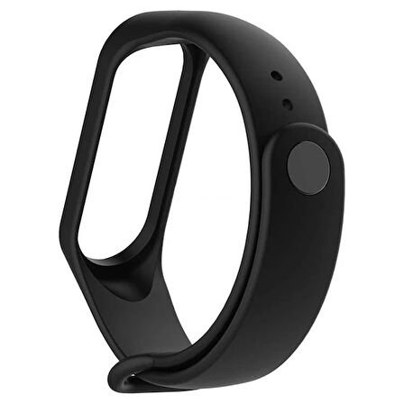 Mijobs Xiaomi Uyumlu Mi Band 3 Mi Band 4 Silikon Kordon Kayış-(5775)