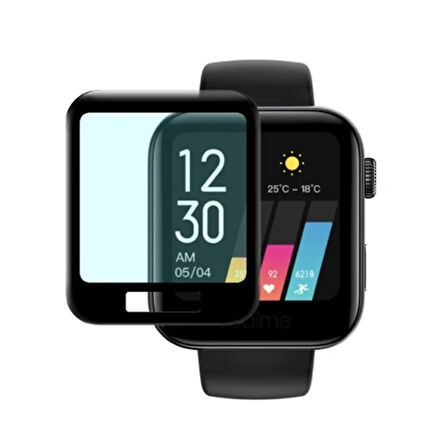 Xiaomi Uyumlu Redmi Watch 3D Full Kaplama Ekran Koruyucu PET+PmmA-(5775)