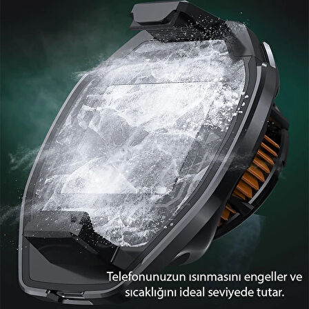 DL22 Yarı İletken Arka Klips Soğutma Radyatörü PUBG Oyun Soğutucu iOS Android-