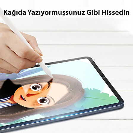 ALLY iPad Mini 6 (2021) ve Mini 7 (2024) Paper Like Film Darbe Emici Pet Ekran Koruy