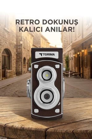 Özel Seri Hobi Küçük Mini Retro Dijital Fotoğraf Makinesi CMR44 1080P