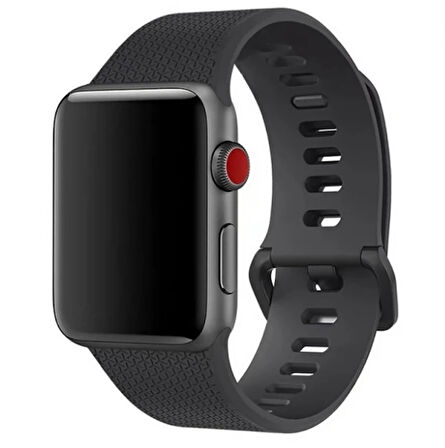 Ally Apple Uyumlu Watch 7-8 41mm 6-5-4 40mm Sport Soft Silikon Kayış Watchbelt 3-2-1 38mm
