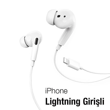 HOCO M1 Pro Series iPhone Lightning Kulakiçi Kablolu Kulaklık-(5775)