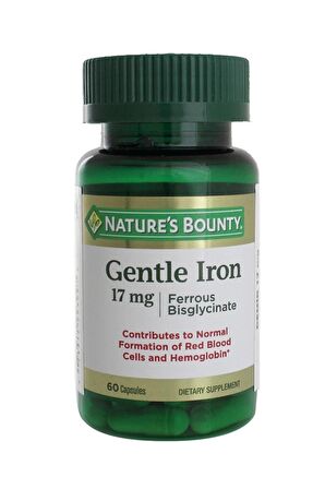 Gentle Iron 17 Mg 60 Kapsül