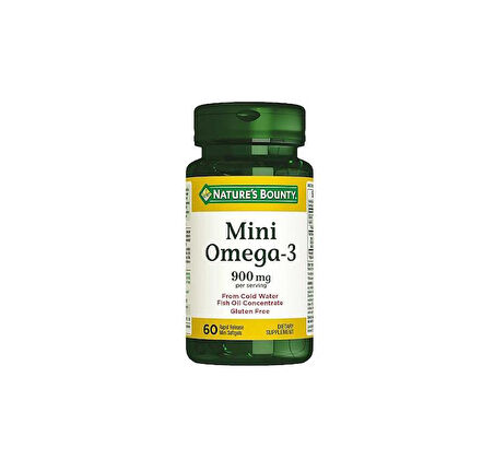 Nature's Bounty Mini Omega-3 900 Mg Takviye Edici Gıda 60 Tablet