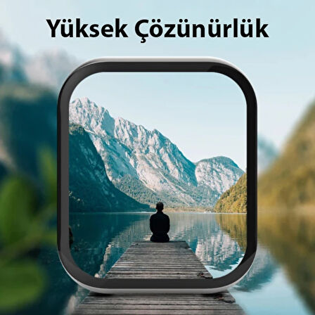 OPPO Realme Watch 2 Pro 3D Full Kaplama Ekran Koruyucu PET+PMMA-(5775)