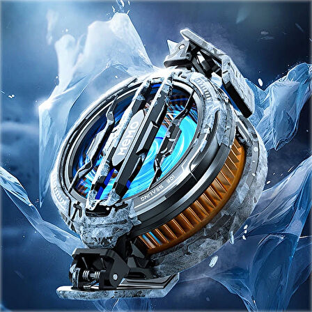 CX07 Manyetik/arka-klips Cep Telefon Soğutma Fanı Radyatör Soğutucu-(5775)