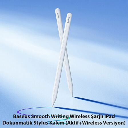 Baseus Smooth Writing Wireless Şarjlı iPad Dokunmatik Stylus Kalem (Aktif+Wireless