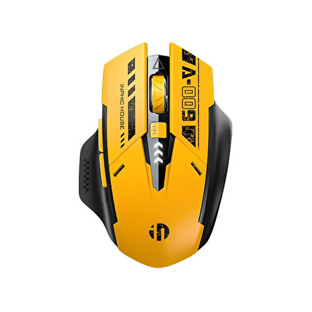 İNPHİC A9 2.4G Kablosuz Ve Bluetooth 5.0/4.0 Mouse Fare Şarj Edilebilir-(5775)