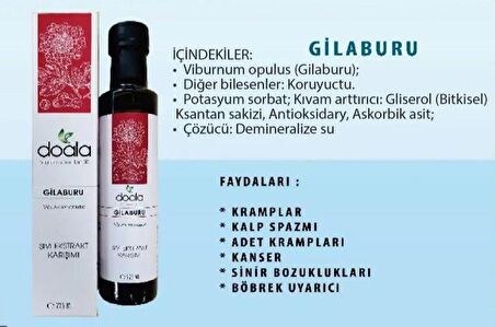 NEŞE NATURAL GİLABURU SIVI EKSTRAKTI 225 ML