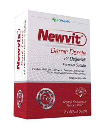 Newvit Demir Damla 100 ml