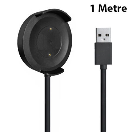 Xiaomi Uyumlu Mi Watch Color WT06 USB Şarj Kablosu-(5775)