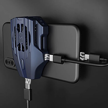 DL02 Telefonu Soğutma Fanı Radyatör (İPhone Kablo İle)-(5775)