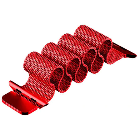 Ally Apple Watch 7-8 45mm 6-5-4 44mm Kayış Kordon Metal Milano Loop 3-2-1 42mm-(57