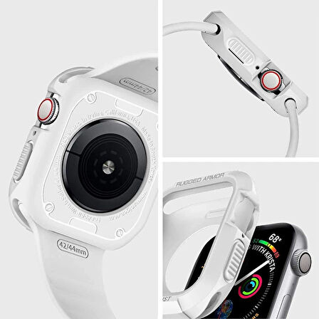 Ally Apple Uyumlu Watch 4-5 40mm Şok Darbe Onleyici Silikon Kılıf-(5775)
