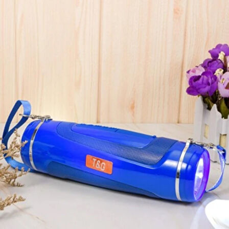 T&amp;G TG601 Kablosuz Bluetooth 5.0 Speaker Hoparlör+El Feneri-(5775)