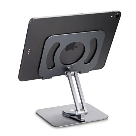 Ally L08 360 Derece Dönebilen Masaüstü Metal Tablet Standı-(5775)