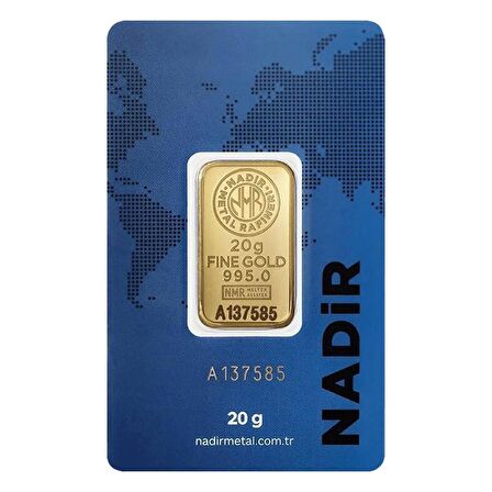 20 gr 24 Ayar NadirGold Gram Altın