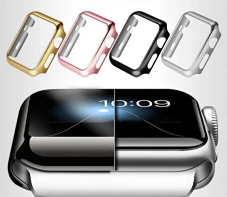 Ally Apple Watch İçin 38mm Lazer Kaplama Koruma Kılıf-(5775)