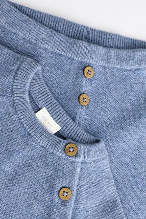 % 100 Pamuklu Koyu Mavi Triko Alt Üst Takım