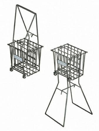 Delux Serisi Kort Aksesuarı Antrenman Aracı Spor Aleti TMP-100 Tenis Top Sepeti